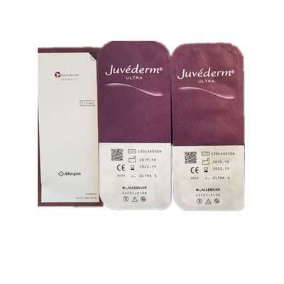 L'incrocio ha collegato il riempitore cutaneo acido ialuronico per il fronte liscia con la marca di Juvederm