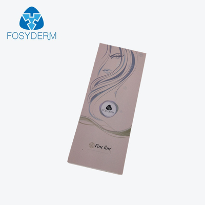 L'incrocio di Fosyderm 2ml ha collegato le iniezioni facciali acide ialuroniche del labbro cutaneo del riempitore