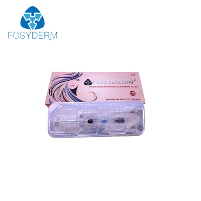 Il gel cutaneo acido ialuronico dell'ha del riempitore di Fosyderm per le labbra fiuta