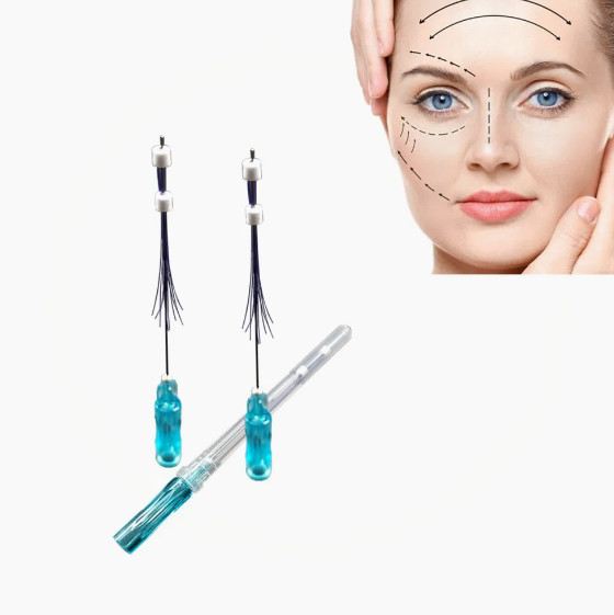 Cosmetici per la bellezza della pelle con fili di cog Multi Thread Korea Suture Pdo Thread Lift per anti rughe