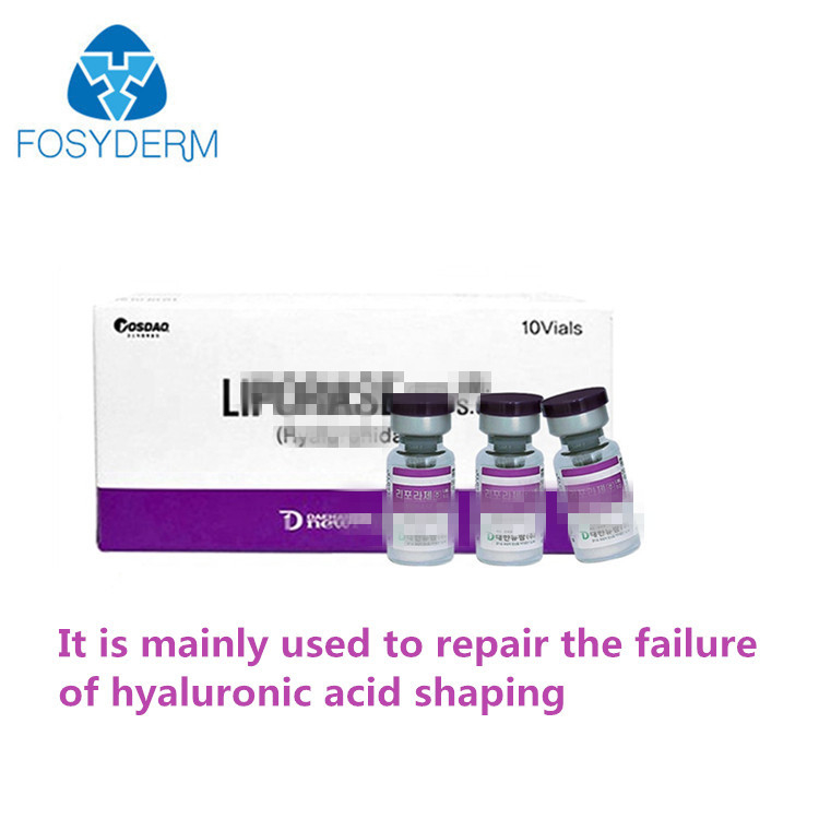 Lattosio idrato 13,3 mg in Corea Liporasi ialuronidasi 1500iu Per dissolvere riempitivi cutanei