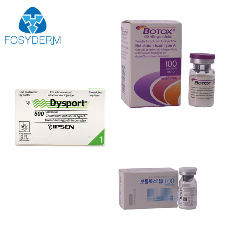 Iniezione di tossina botulinica Dysport Allergan 100iu Tipo A