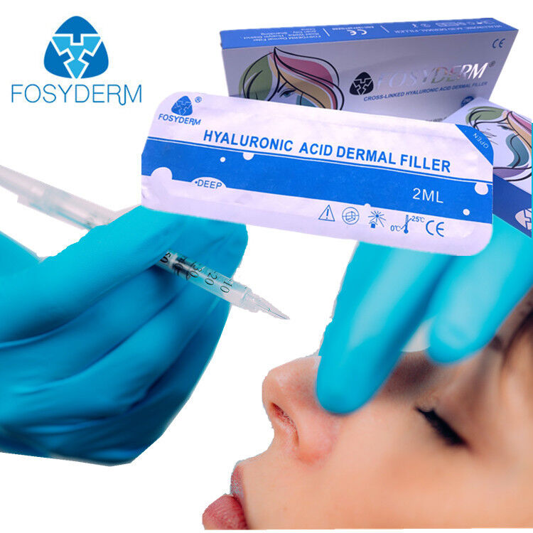 OEM/ODM Acido Hialuronico Ha Dermal Filler Cross Linked Deeper per il riempimento della guancia, del naso e del mento