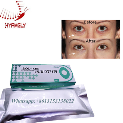Cutaneo duraturo acido ialuronico del cerchio di Hyamely Panda Needle Under Eye Dark