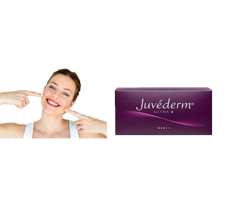 Riempitore cutaneo acido ialuronico 2ml di Juvederm Ultra3 di potenziamento del labbro