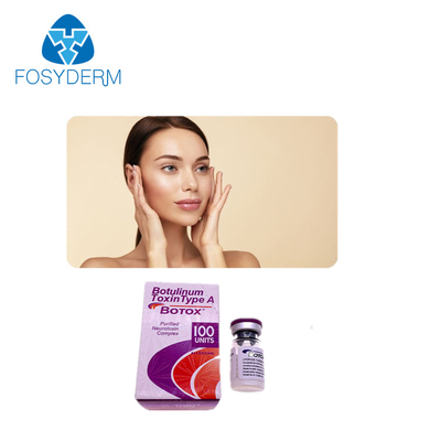 iniezione della polvere della tossina botulinica di 100units Allergan  per le anti grinze