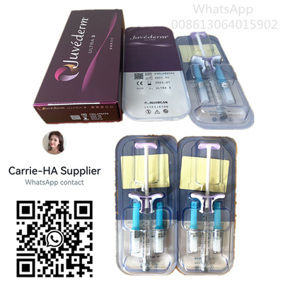 Riempitori trasparenti Juvederm ultra 3 del labbro di Juvederm Voluma cutanei