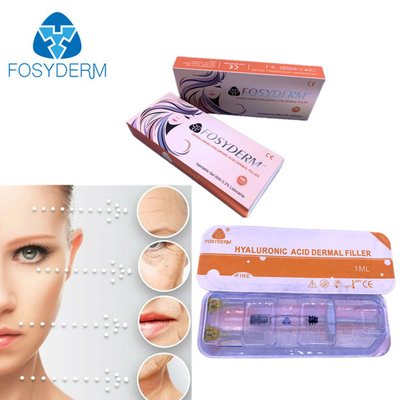il riempitore cutaneo acido ialuronico fine di 1ml Fosyderm rimuove le linee sottili