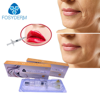 Riempitore cutaneo acido ialuronico del gel iniettabile 5ml per ringiovanimento facciale