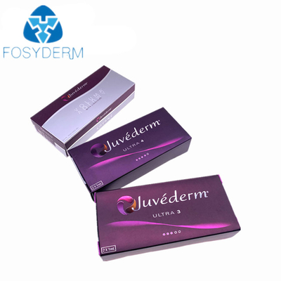le iniezioni 2ml corrugano il riempitore cutaneo acido ialuronico Juvederm ultra 3 del riempitore
