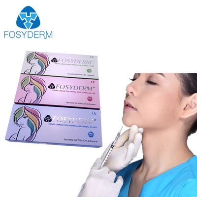 Riempitore cutaneo profondo fine di Fosyderm 2ml Derm per le labbra facciali Chin delle grinze
