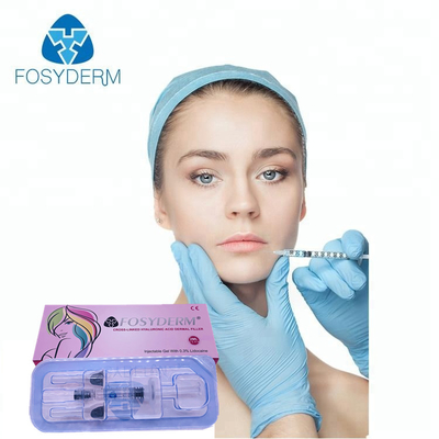 Riempitore per labbra Ingrandimento della pienezza della labbra 2 ml Riempitore Dermico Fosyderm HA Iniezione di Riempitore