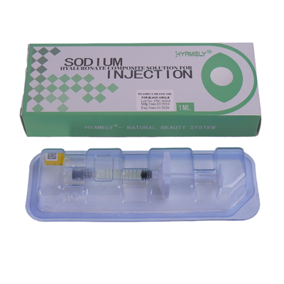 Riempitore di acido ialuronico Hyamely Ialuronato di sodio Rimuovi le cerchie scure 1 ml Riempitore fine
