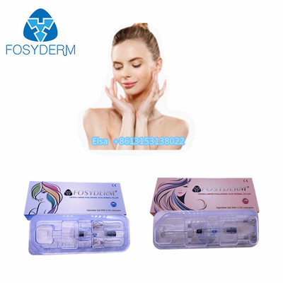 Fosyderm 2ml Gel di Acido Ialuronico Iniezioni Dermiche di Riempimento Per La Cura della Pelle Faciale E Naso