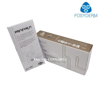 Iniezione di acido ialuronico Profhilo, filler dermico, siringa da 2ml