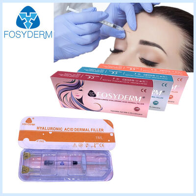 Fosyderm Filler Cross-linked Dermal Filler Acido ialuronico 2 ml per iniezione profonda