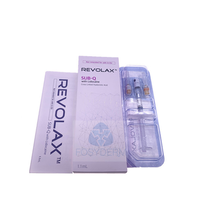 L'incrocio cutaneo originale del riempitore della Corea Revolax ha collegato l'iniezione acida ialuronica 24mg/Ml