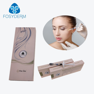 Un riempitore facciale acido ialuronico fine da 1 ml Fosyderm per rimuovere le linee sottili