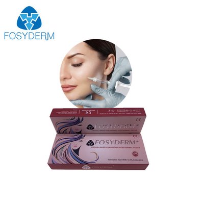 riempitore cutaneo cosmetico di 1ml 2ml per il CE profondo dell'iniezione del gel dell'ha delle grinze