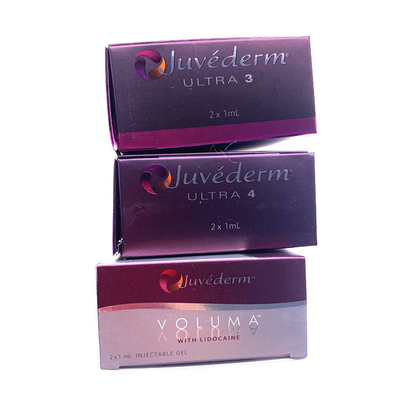 L'incrocio cutaneo iniettabile del riempitore di Juvederm ha collegato il riempitore cutaneo acido ialuronico del gel