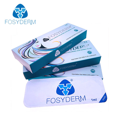 L'incrocio di Fosyderm 2ml ha collegato le iniezioni facciali acide ialuroniche del labbro cutaneo del riempitore