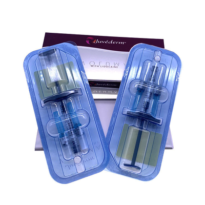L'incrocio di Juvederm Voluma ha collegato l'iniezione cutanea pre riempita del riempitore