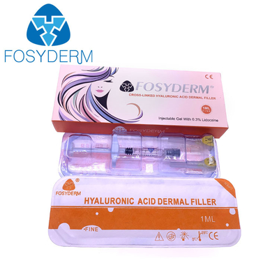 Riempitore cutaneo acido ialuronico della linea sottile di Fosyderm per le grinze dell'occhio