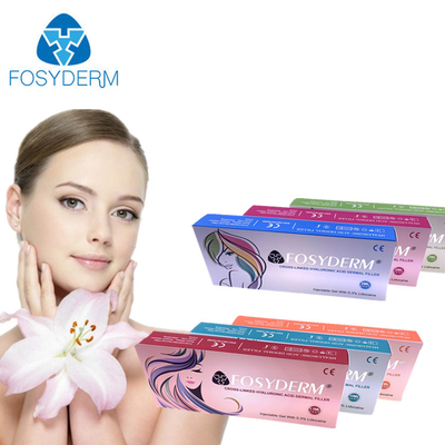 L'incrocio cutaneo acido ialuronico del riempitore del fronte di Fosyderm ha collegato il gel 1ml 2ml 5ml dell'ha